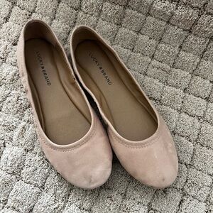 Lucky Brand Soft Blush Ballet Flats - Neutral Pink